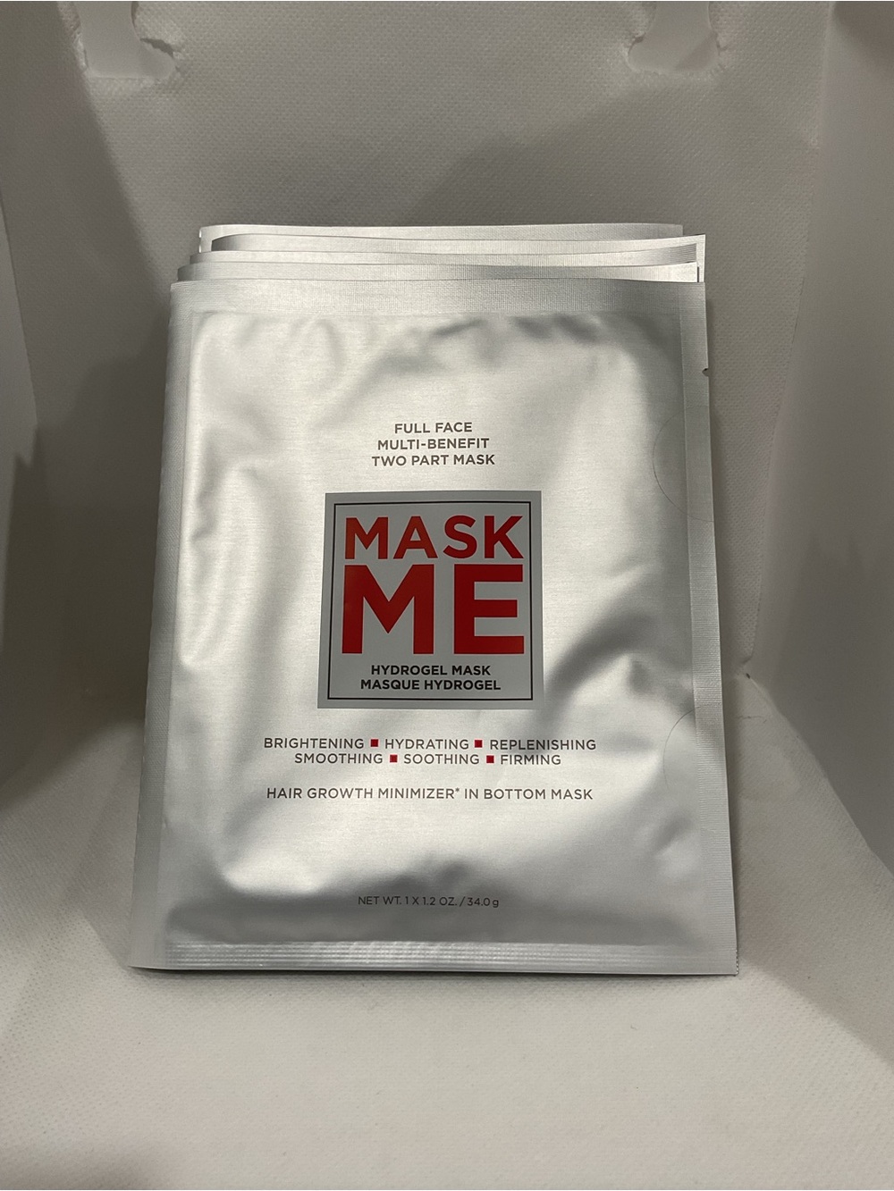 5 Hydrogel Full Face Mask - White/Silver
